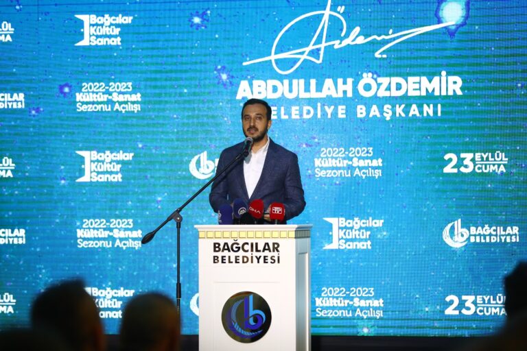 Bağcılar’da kültür sanat sezonu coşkulu bir törenle açıldı