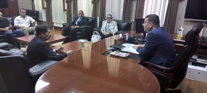 SELİMPAŞA, EĞİTİM KÜLTÜR’DEN KAYMAKAM TOĞAN’A ZİYARET