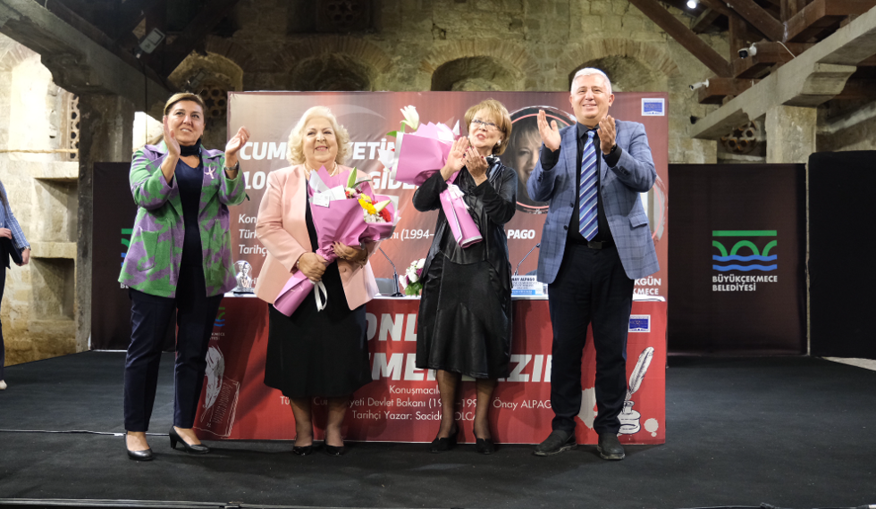 “Cumhuriyetimiz 100. Yılına Giderken” adlı söyleşide bir araya geldiler