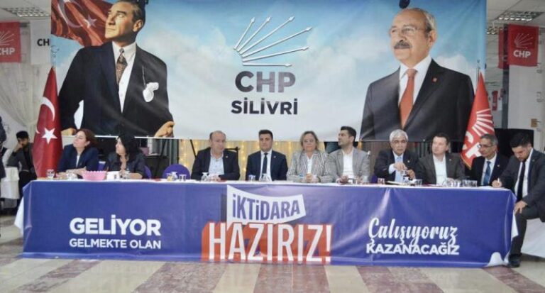 CHP SİLİVRİ İLÇE ÖRGÜTÜ BULUŞTU