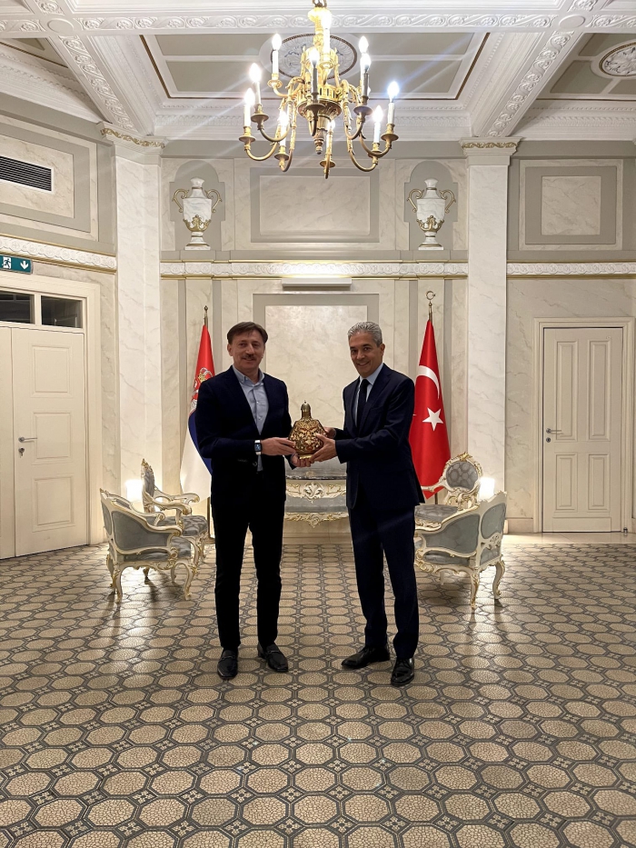 Başkan Bahadır: ‘Çalışmalarımızın uluslararası arenada ilgi görmesinden dolayı gurur duyuyoruz!