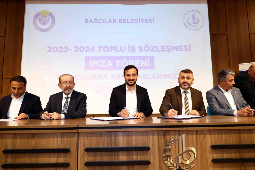 Bağcılar Belediyesi toplu iş sözleşmesini imzaladı
