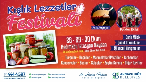 ARNAVUTKÖY’DE FESTİVAL HAZIRLIĞI BAŞLADI