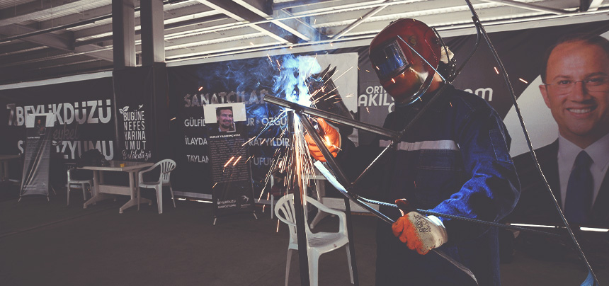 7. BEYLİKDÜZÜ HEYKEL SEMPOZYUMU BAŞLADI