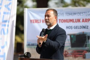 BÜYÜKÇAVUŞLU, ÇELTİK VE YOLÇATI’DA TOHUMLUK ARPA SEVİNCİ