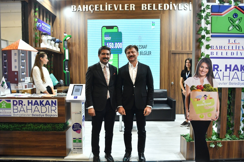 Bahçelievler Belediyesi MÜSİAD Expo 2022 Ticaret Fuar’ına katıldı
