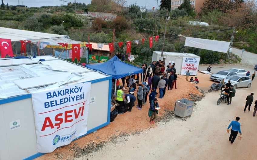 BAKIRKÖY BELEDİYESİ TÜM İMKÂNLARIYLA HATAY’DA