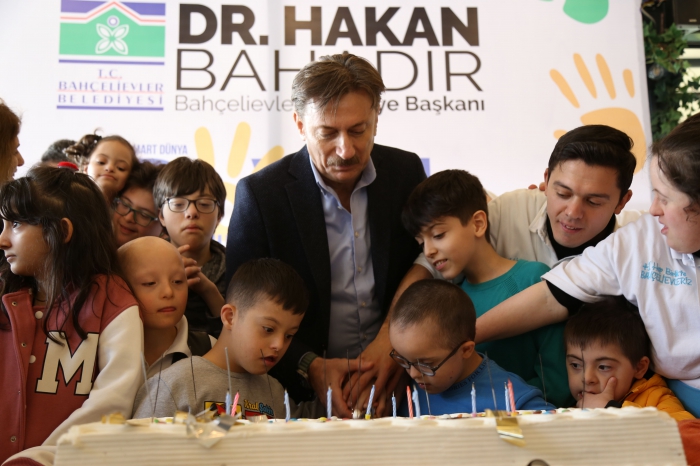 Sahne down sendromlu çocukların…