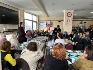 BALCIOĞLU, KADINLAR VE FABRİKA İŞÇİLERİYLE BULUŞTU