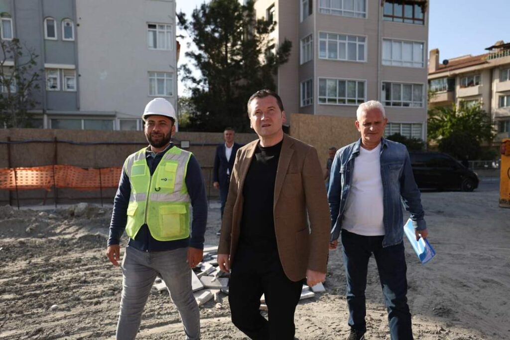 BALCIOĞLU İNŞAAATI DEVAM EDEN PROJELERİ İNCELEDİ