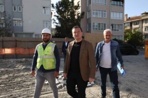 BALCIOĞLU İNŞAAATI DEVAM EDEN PROJELERİ İNCELEDİ