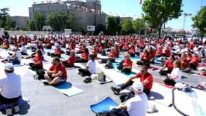 Pilates Haftası renkli görüntülerle başladı