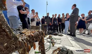 Silivri’de denizin dibi balçık