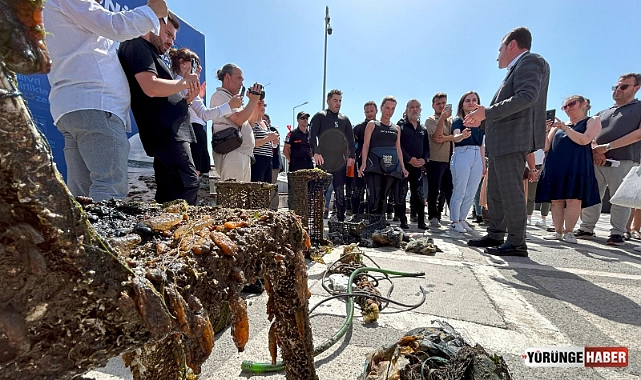 Silivri’de denizin dibi balçık