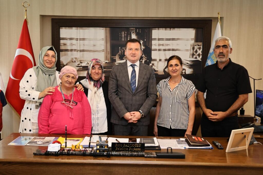 Silivri Belediye Başkanı Bora Balcıoğlu’na Çeltik Mahallesi’nden Teşekkür Ziyareti