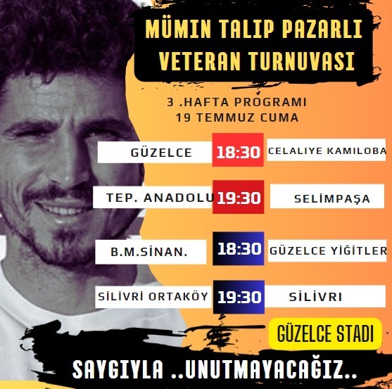 GÜZELCESPOR’DA MÜMİN TALİP PAZARLI TURNUVASI HEYACANI