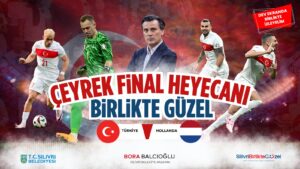 Silivri Belediyesi’nden Euro 2024 Coşkusu: Milli Maç İçin Dev Ekran