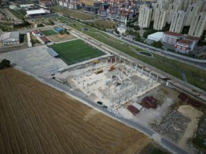 Bora Balcıoğlu, Yeni Mahalle Spor Adası Çalışmalarını İnceledi