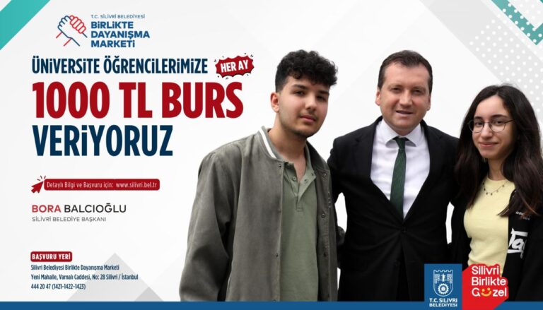 Silivri Belediyesi’nden Üniversite Öğrencilerine Burs Desteği