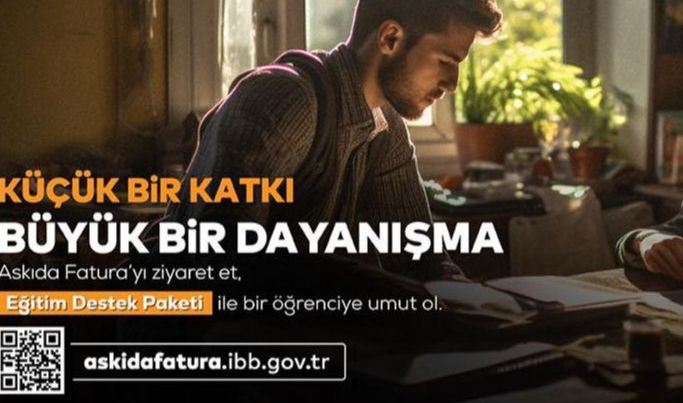 EĞİTİM İÇİN ‘ASKIDA FATURA’