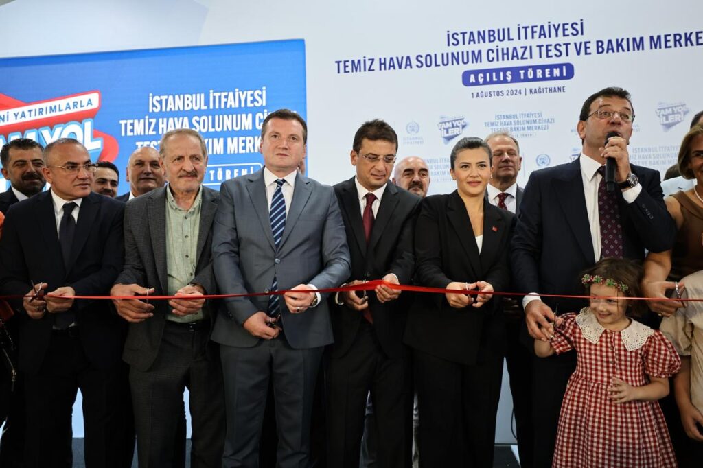 İstanbul İtfaiyesi Temiz Hava Solunum Cihazı Test ve Bakım Merkezi Açıldı!