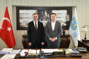 Silivri Belediye Başkanı Bora Balcıoğlu, İBB Meclis Başkanvekili Nuri Aslan’ı Makamında Ağırladı