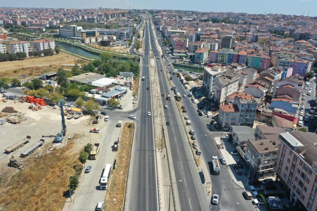 Silivri Eski Sanayi Bölgesinde Üst Geçit Yapım Çalışmaları Başladı