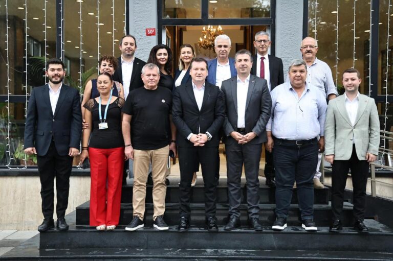 Silivri Belediye Başkanı Bora Balcıoğlu, Çatalca Belediye Başkanı Erhan Güzel’i Ziyaret Etti