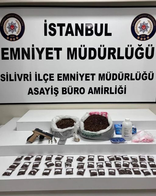 Silivri’de uyuşturucu operasyonu: 2 gözaltı