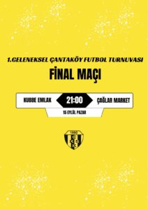 ÇANTA’DA FİNAL HEYECANI