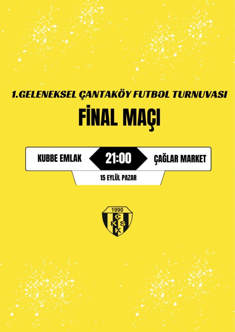 ÇANTA’DA FİNAL HEYECANI