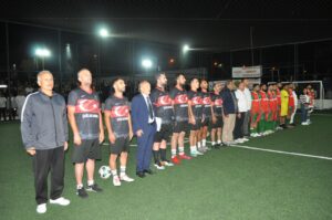 ÇANTA’DA FİNAL SAYGI DURUŞU VE İSTİKLAL MARŞI İLE BAŞLADI