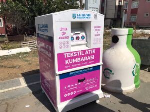 Silivri Belediyesi Tekstil Kumbaralarını Yenileniyor