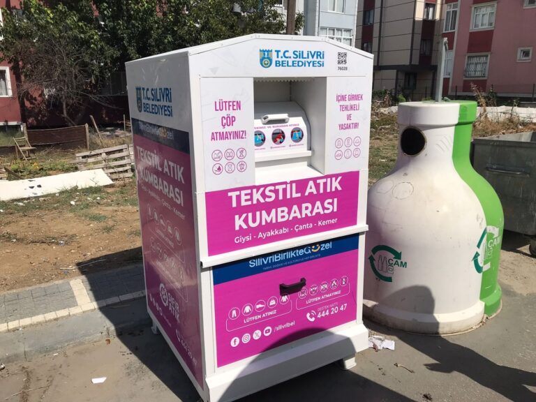 Silivri Belediyesi Tekstil Kumbaralarını Yenileniyor