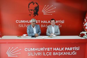 Başkan Balcıoğlu’ndan Cumhuriyet Halk Partisi Silivri İlçe Başkanlığı’na Ziyaret