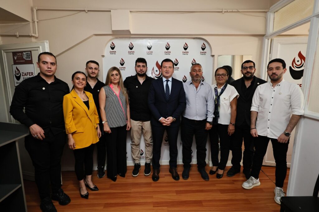 Başkan Balcıoğlu Zafer Partisi İlçe Başkanlığını Ziyaret Etti