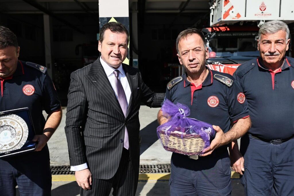 Başkan Balcıoğlu Silivri İtfaiye İstasyonu’nu Ziyaret Etti