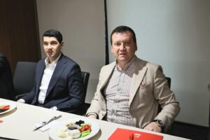 Başkan Balcıoğlu İlçe Başkanları’nın Katılım Sağladığı Değerlendirme Toplantısına Katıldı