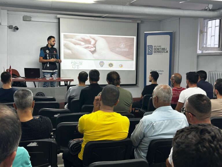 SİLİVRİ’DE HÜKÜMLÜLERE YÖNELİK MADDE BAĞIMLILIĞI EĞİTİMİ