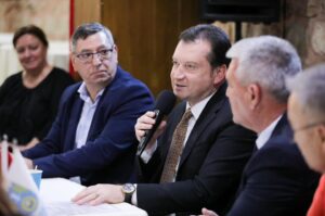 Bora Balcıoğlu, Bulgaristan Tutrakan Belediye Başkanı ve Meclis Üyeleriyle Bir araya Geldi