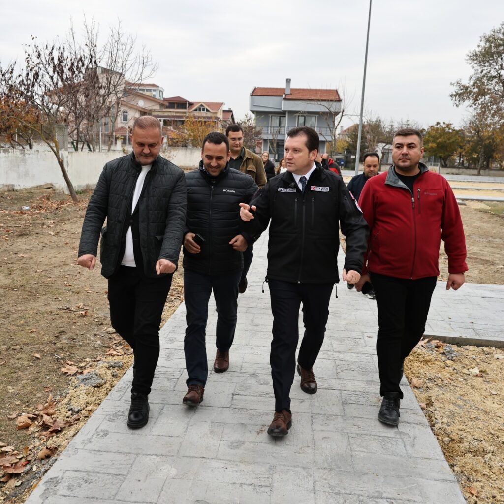 Başkan Balcıoğlu’ndan Gümüşyaka Mahallesine Yeni Park Müjdesi