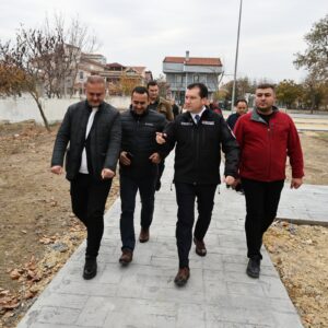 Başkan Balcıoğlu’ndan Gümüşyaka Mahallesine Yeni Park Müjdesi