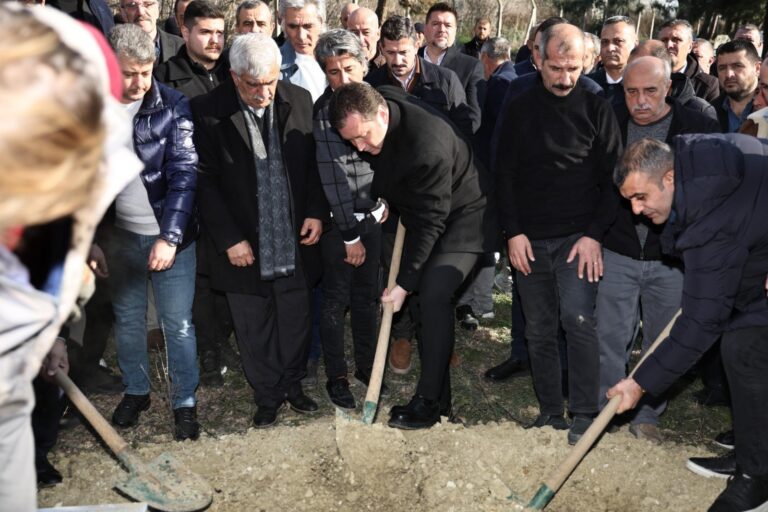 Başkan Balcıoğlu Amcası Sezai Balcıoğlu’nun Cenazesine Katıldı