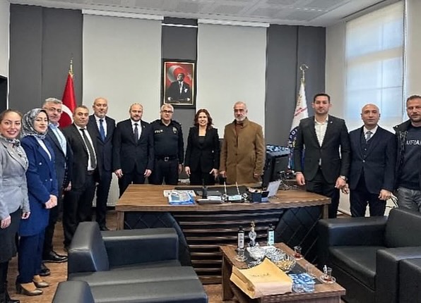 Silivri MHP’ den Emniyet Müdürü TURHAN’a Hayırlı Olsun Ziyareti