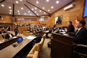 Başkan Balcıoğlu Barış Manço Çocuk Kütüphanesi ve Üst Geçit Projesi Hakkında Bilgi Verdi