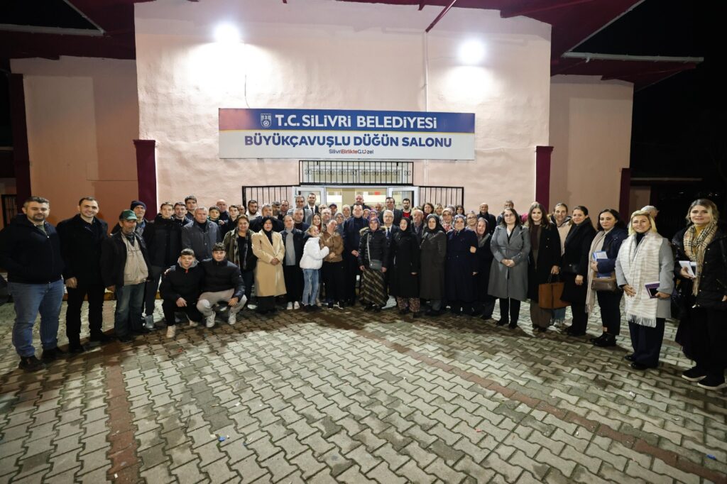 Büyükçavuşlu sakinleri Başkan Balcıoğlu’na taleplerini iletti