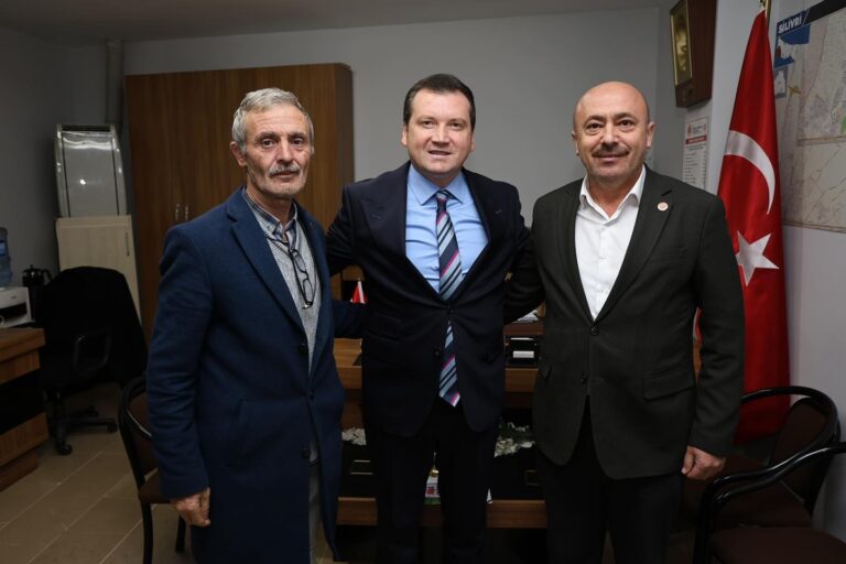 Başkan Balcıoğlu, Mimarsinan ve Yeni Mahalle Muhtarlarını Ziyaret Etti