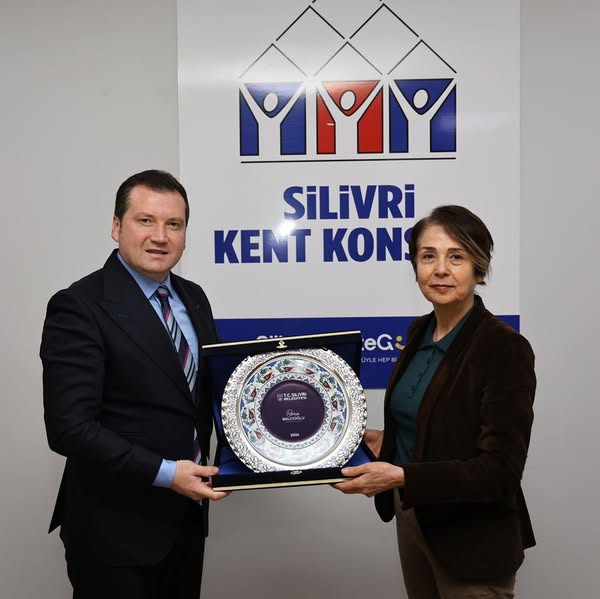 Başkan Balcıoğlu, Silivri Kent Konseyi Başkanı Nursel Erel’i Ziyaret Etti