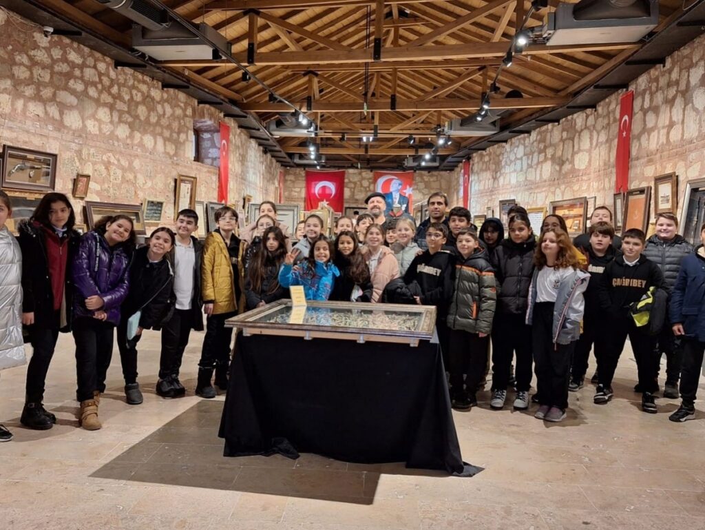 Çağrıbey Ortaokulu Milli Miraslar Evi’ni  Ziyaret Etti