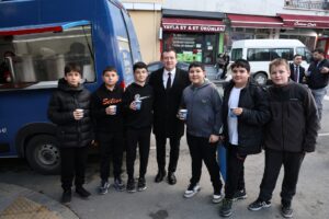 Ortaokul Öğrencilerine Sıcak Çorba İkramı Başladı!